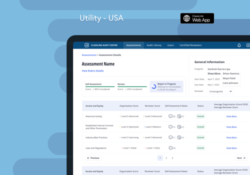 Web App: Audit Center for Streamlining Evaluations