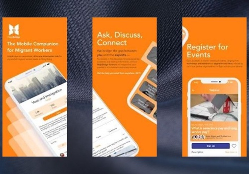 HelpBridge: 24/7 Migrant Info App (iOS - Android)