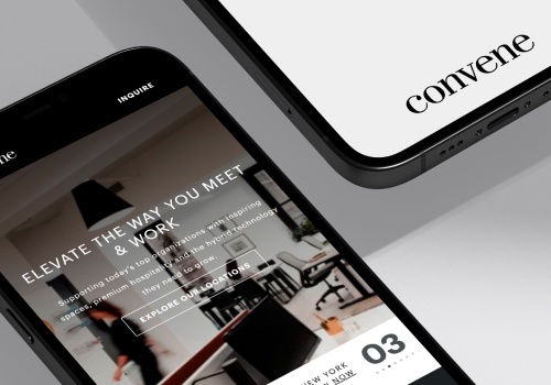 Web and mobile solutions for meeting space startup