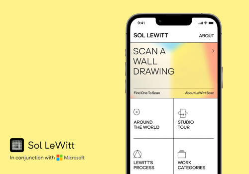 Sol LeWitt, in conjunction with Microsoft