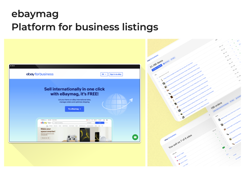 eBaymag - Platform for business listings