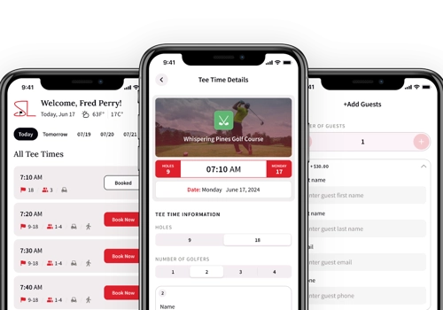 Golf Course Management Platform