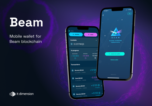 Beam Cryptocurrency Mobile Wallet