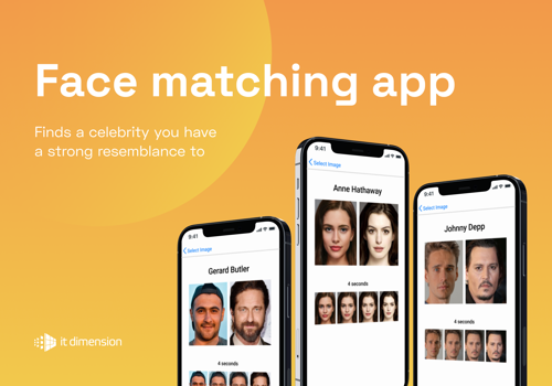 Face matching app