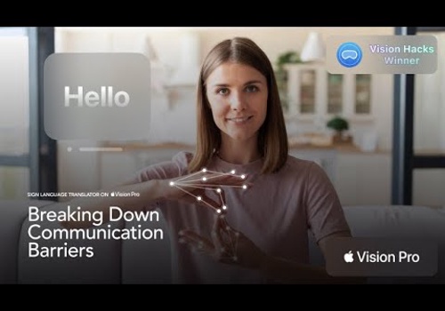 Sign Language Translator on Vision Pro