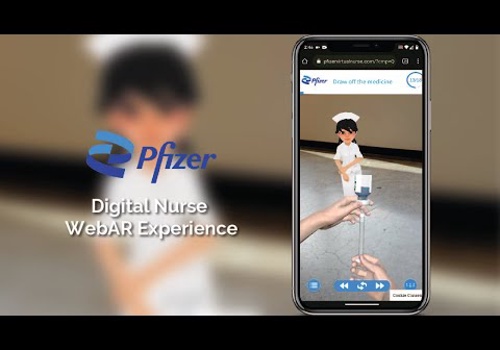 Pfizer - Virtual Nurse WebAR Experience
