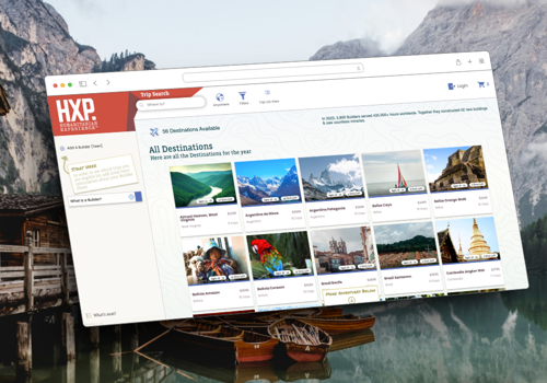 HXP Trip Search Portal