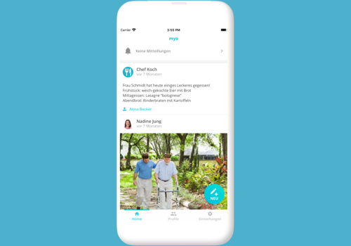 Improvement functionality of myo app