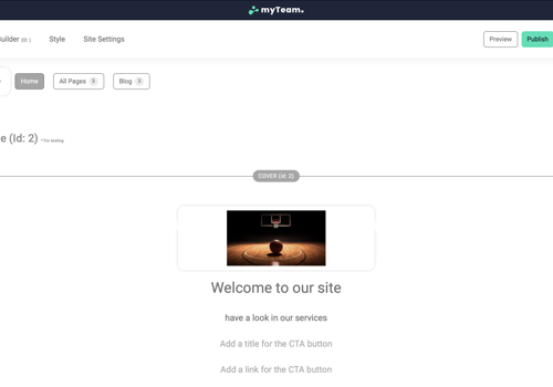 Custom Website Builder Tool