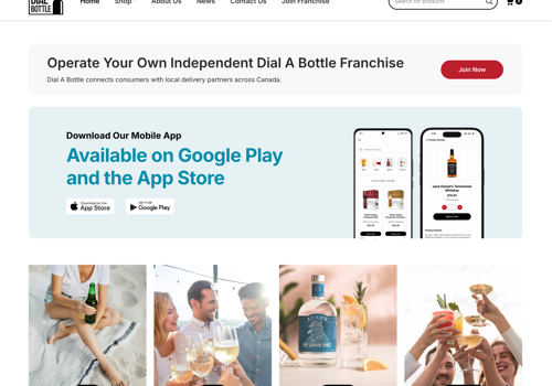 On-Demand Alcohol Delivery Platform