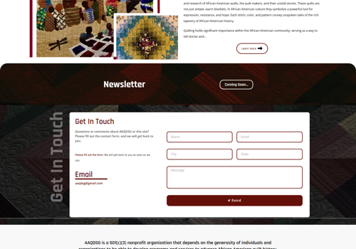 Web Design & Development Project