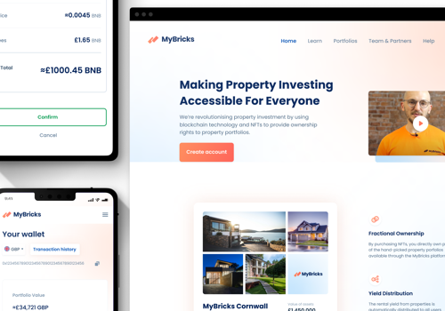 MyBricks - Blockchain Property Investment Platform