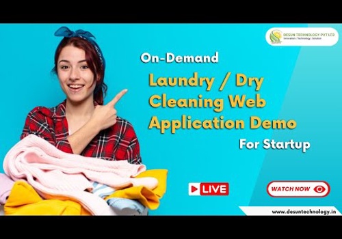 OnDemand Laundry Booking Android and iOS App