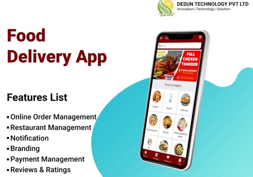 Restaurant Food Delivery App for Android and iOS