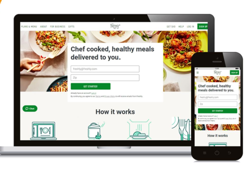 Chef cooked, healthy meals delivered to you.