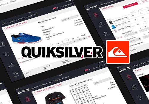 We Developed Quiksilver B2B Enterprise Mobile App