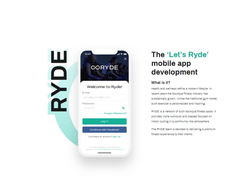 Ryde | Mobile App Development