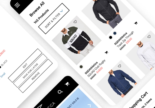Web Development for Athletic Brand