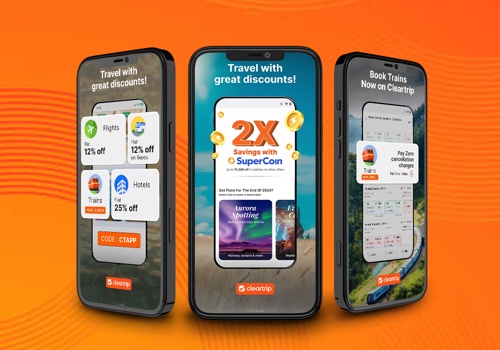 Cleartrip Hotels, Flights, Bus Booking App