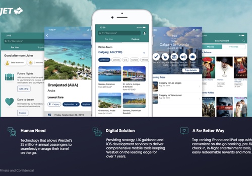 Top-ranking travel app used by millions