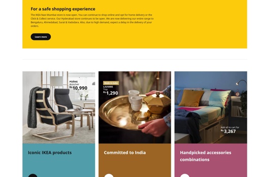 IKEA - eCommerce Store & Kitchen Booking Tool