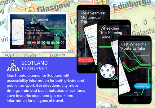 MaaS transport app for public and private entities