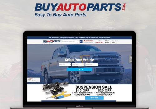 Buy Auto Parts - Web Development