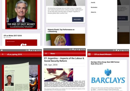 Web and Mobile APP  - CFI