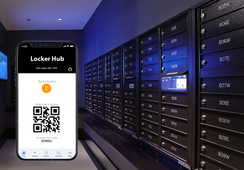 Smart locker App for Parcel Logistics Company