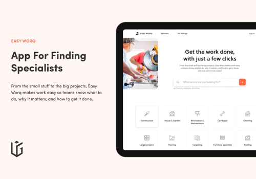Marketplace to find professionals