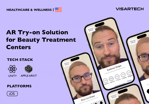 AR Try-on Solution for Beauty Treatment Centers