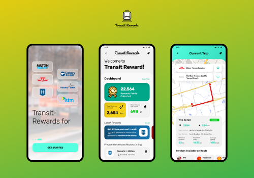Transit Rewards - Mobile App Development