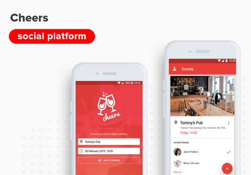 Cheers app - spend time with your friends easier