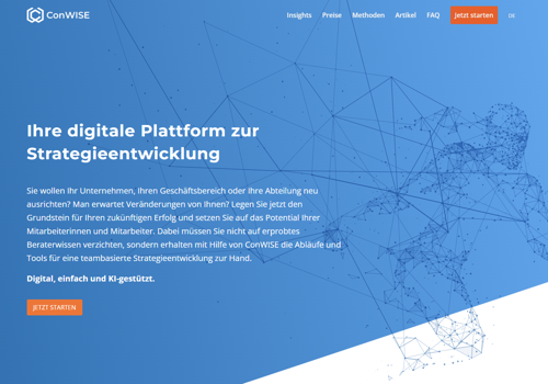 ConWISE - App for strategy development
