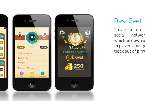 Desi Geet - Social Networking Guessing Game