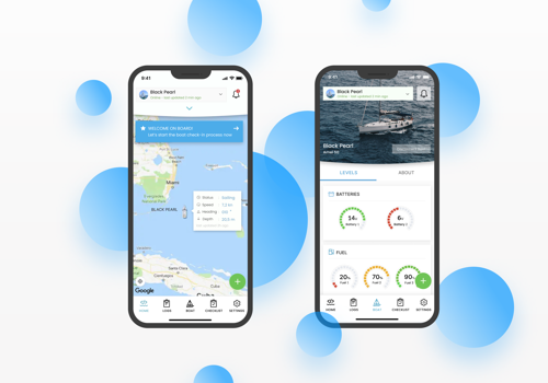 IoT Enhanced Mobile App | Sailsense Analytics