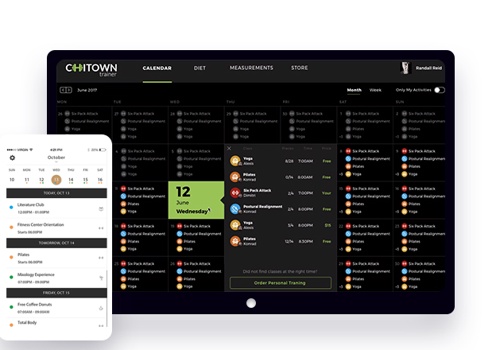 Web App for Personal Trainers | ChiTownTrainer