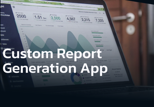 Custom Report Generation App