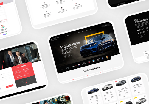 Building a new website for Emirates Moto