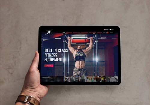 Anvil Barbell Ecommerce