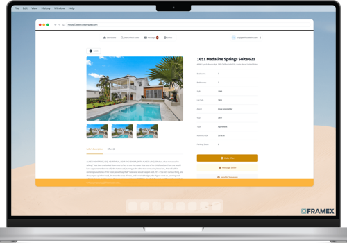 Development of a Real-Estate Online Portal