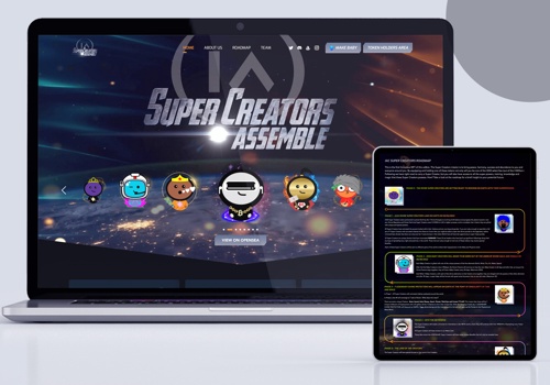 Super Creators -Genesis and Baby NFT Project