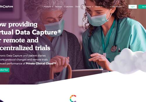 ClinCapture Website Redesign and Development