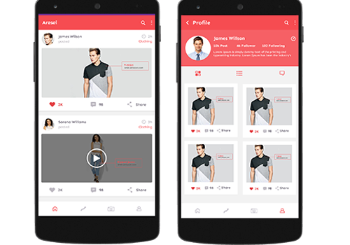 Mobile App Development for fashion freak.