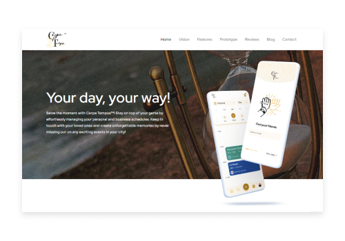 Carpe Tempus Website