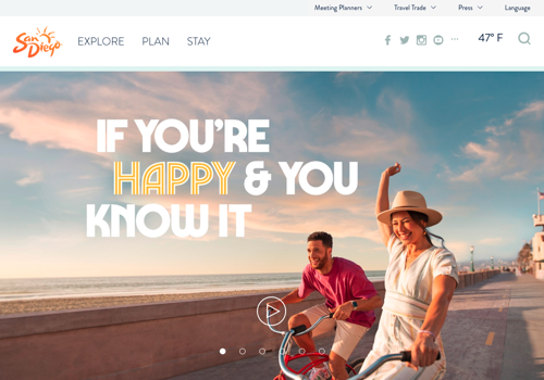 San Diego Tourism Authority CMS Implementation
