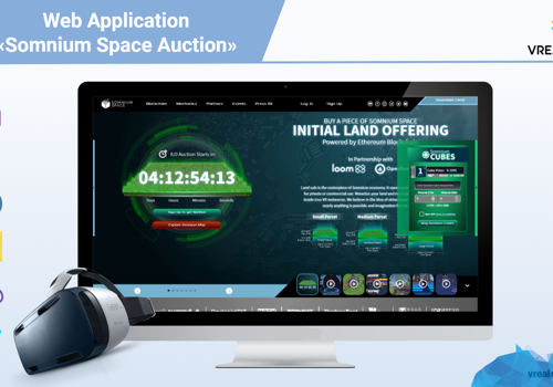 Somnium Space - Web Application