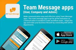 Team Message app (User, Company and Admin)