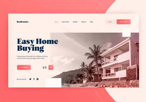 WEB SERVICE FOR SELLING AND BUYING HOUSES