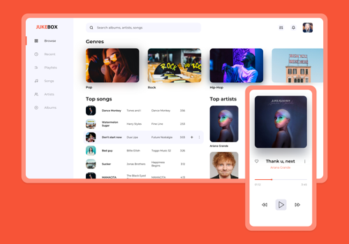 SOFTWARE FOR JUKEBOX MUSIC APP